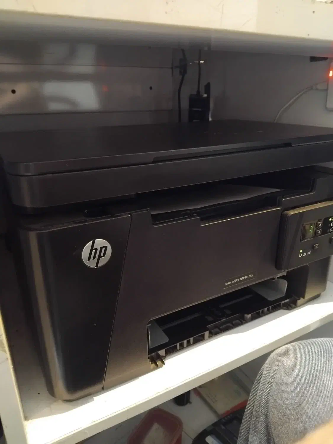 پرینتر اچ پی سه کاره hp m125a|پرینتر، اسکنر، کپی، فکس|لاهیجان, انقلاب|دیوار