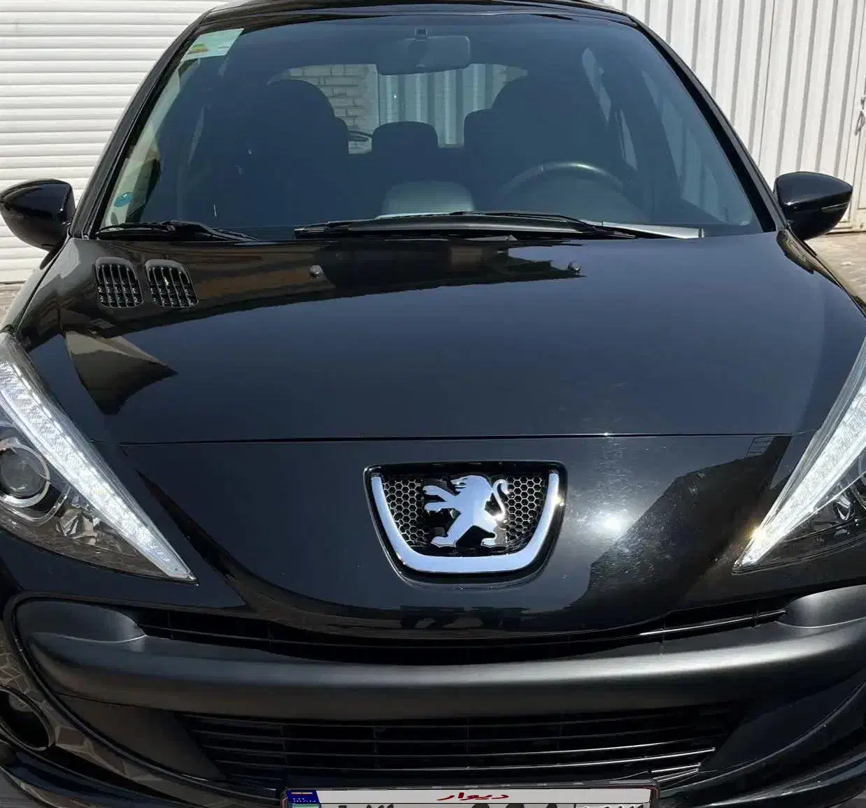 207 پانوراما مشکی معاوضه سورن دوگانه|خودرو سواری و وانت|کاشان, بهشتی|دیوار