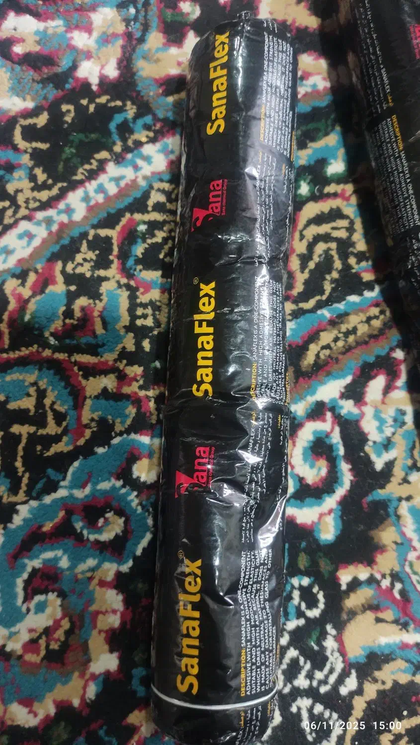 چسب پلی‌ اورتان سوسیسی ثنا فلکس SANA FLEX|مصالح و تجهیزات ساختمان|بندر دیر, |دیوار