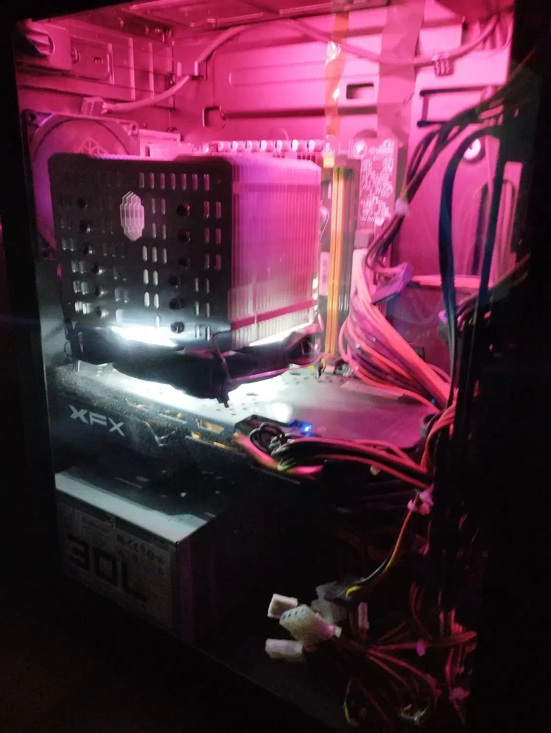 کیس گیمینگ omen 30l همراه با مانیتور|رایانه رومیزی|مشگین شهر, |دیوار