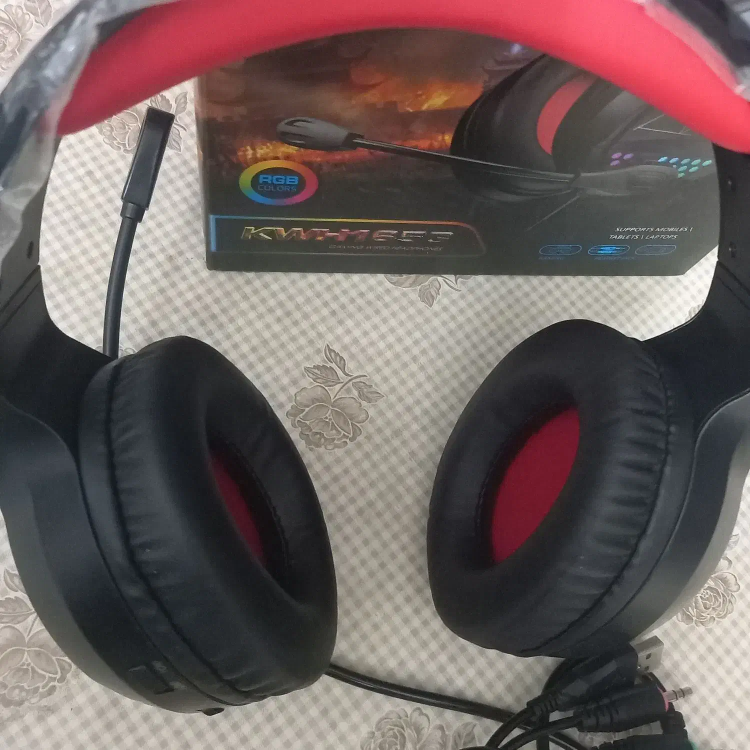 هدفون گیمینگ مدل kwh165g کینگ استار|قطعات و لوازم جانبی رایانه|کرمان, |دیوار