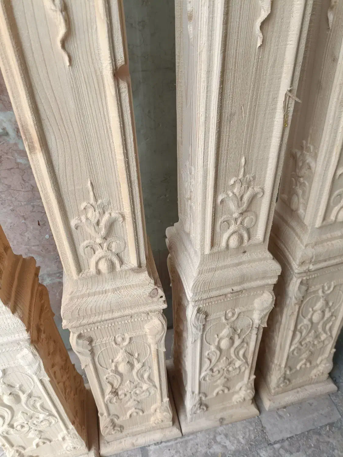 نرده چوبی و ایستگاه چوبی روسی|خدمات پیشه و مهارت|خاوران, |دیوار