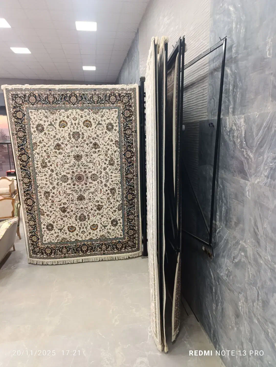 2عدد رگال فرش 9متری 12برگی|فرش|کنگاور, |دیوار