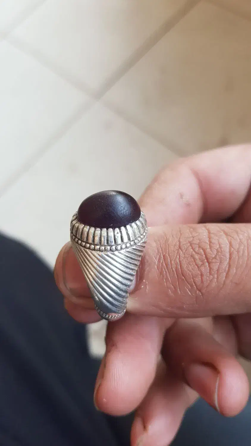 انگشتر عقیق یمنی کهنه|جواهرات|ری, هاشم‌آباد|دیوار