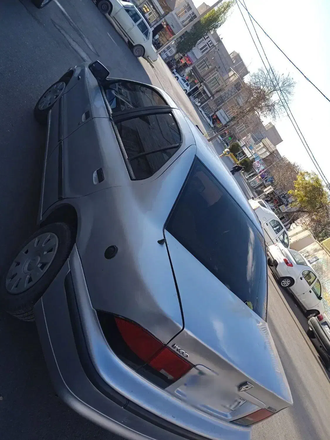 سمند نقره ای دوگانه کارخانه مدل 85|خودرو سواری و وانت|اردبیل, |دیوار