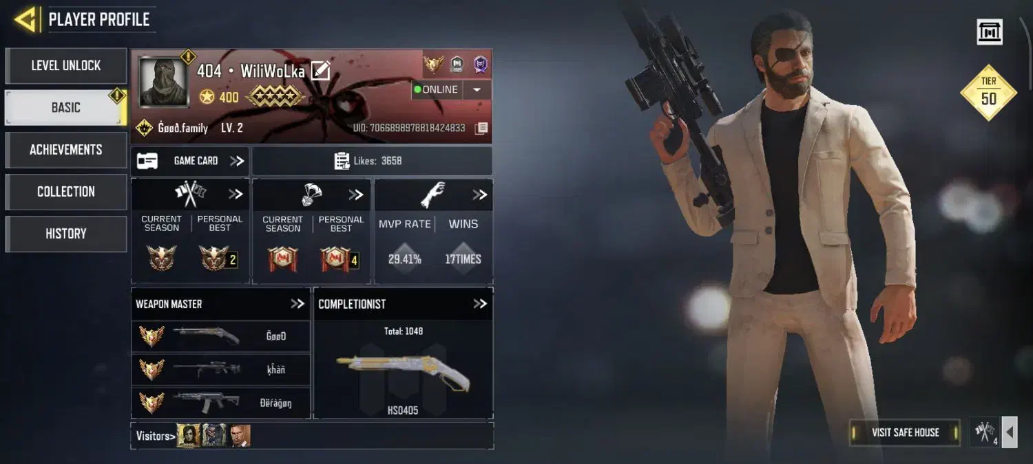 اکانت کالاف دیوتی موبایل|کنسول، بازی ویدئویی و آنلاین|شهرکرد, |دیوار