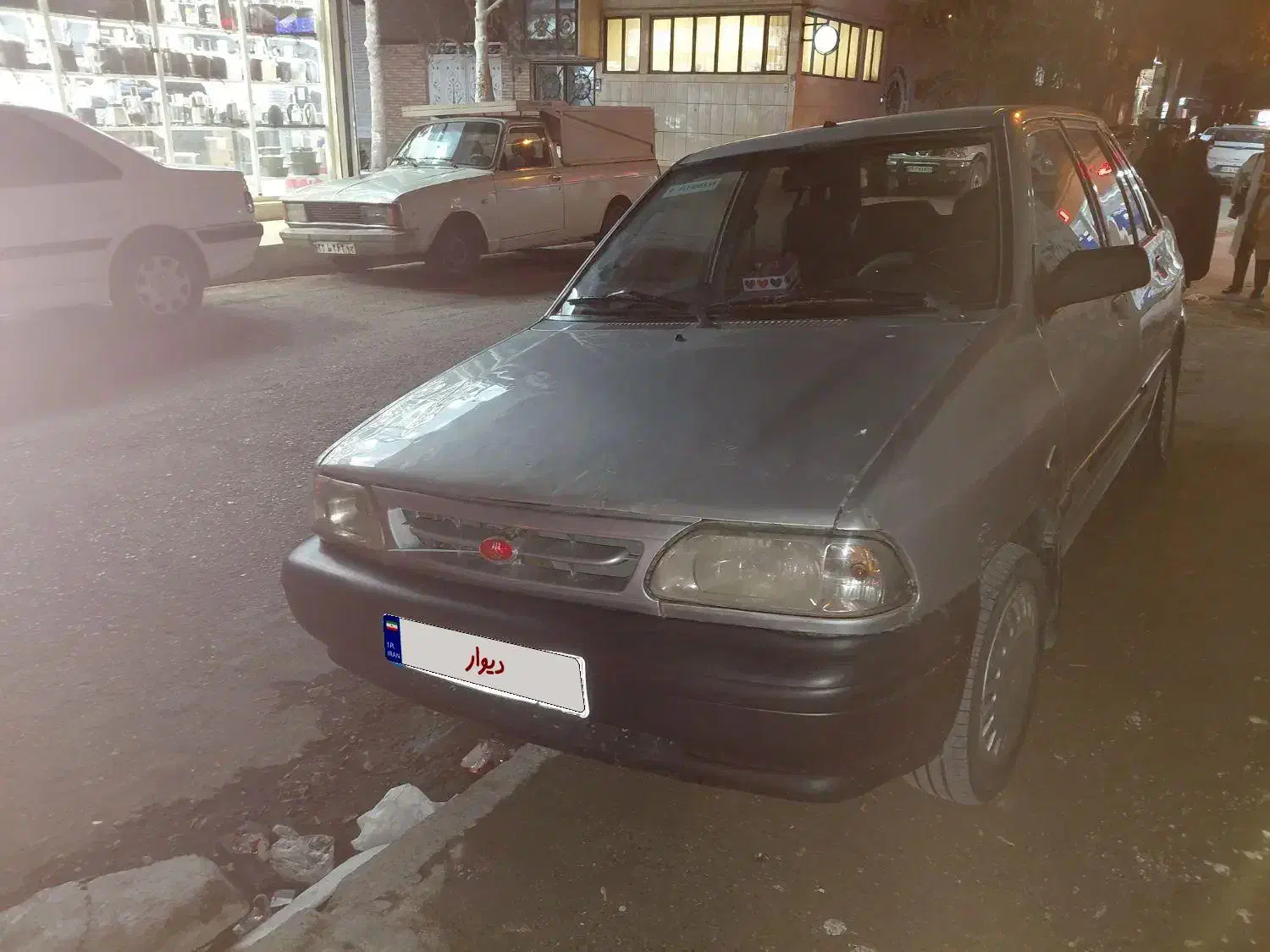 پراید نقره ای ۹۰ بیرنگ|خودرو سواری و وانت|چناران, |دیوار