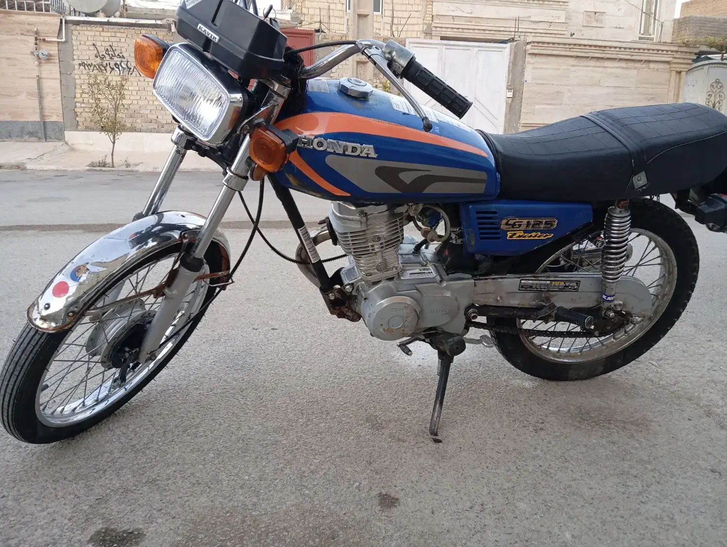 موتور هوندا125 پلاک قدیم مدل 84|موتورسیکلت|مرودشت, ژیان|دیوار