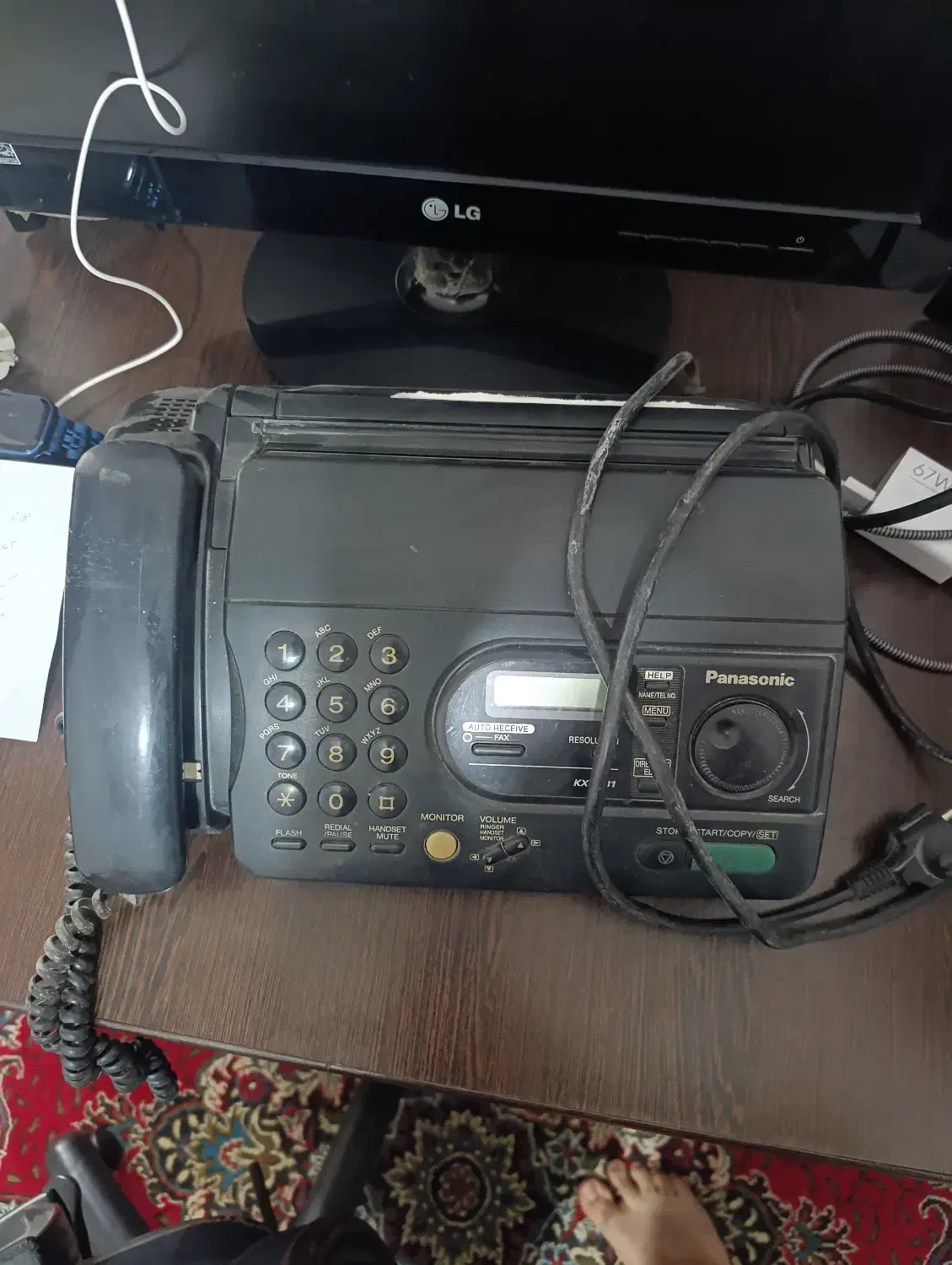 دستگاه فکس پاناسونیک|پرینتر، اسکنر، کپی، فکس|بروجرد, |دیوار