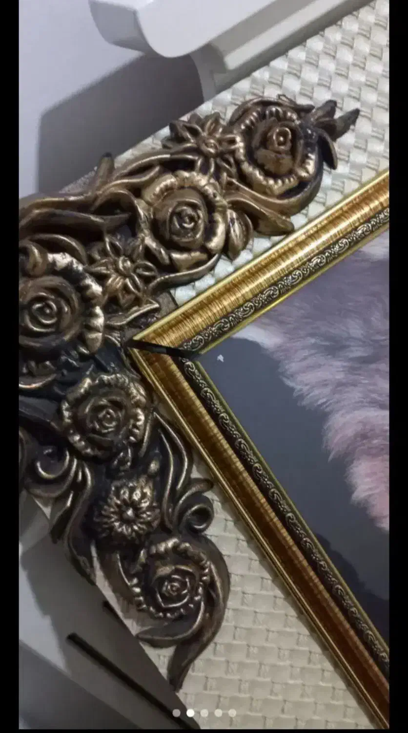 تابلو چهارقل وان یکاد قاب عکس|تابلو، نقاشی، عکس|مشهد, انقلاب|دیوار