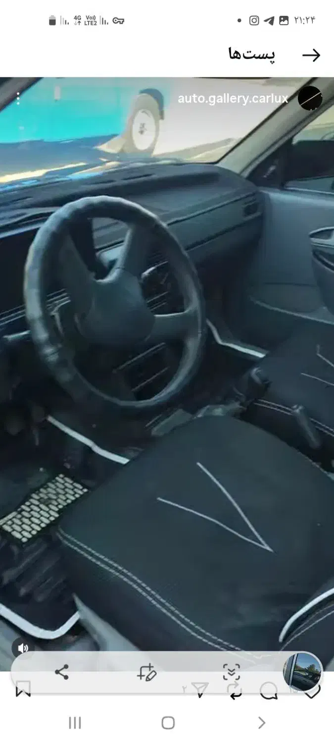 پراید مدل۸۸ دوگانه دستی|خودرو سواری و وانت|شاهین دژ, |دیوار