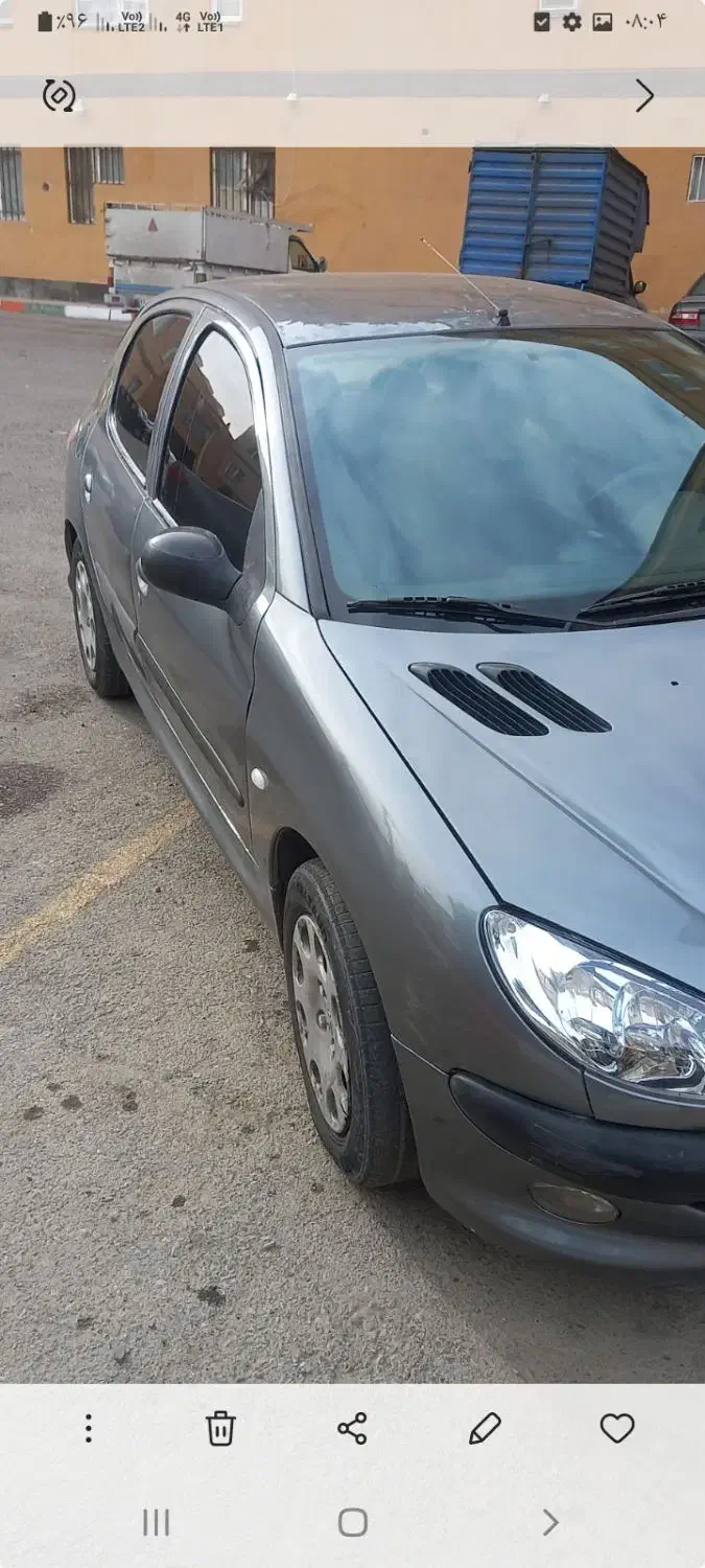 ۲۰۶ تیپ ۳ سالم|خودرو سواری و وانت|چهارباغ, |دیوار