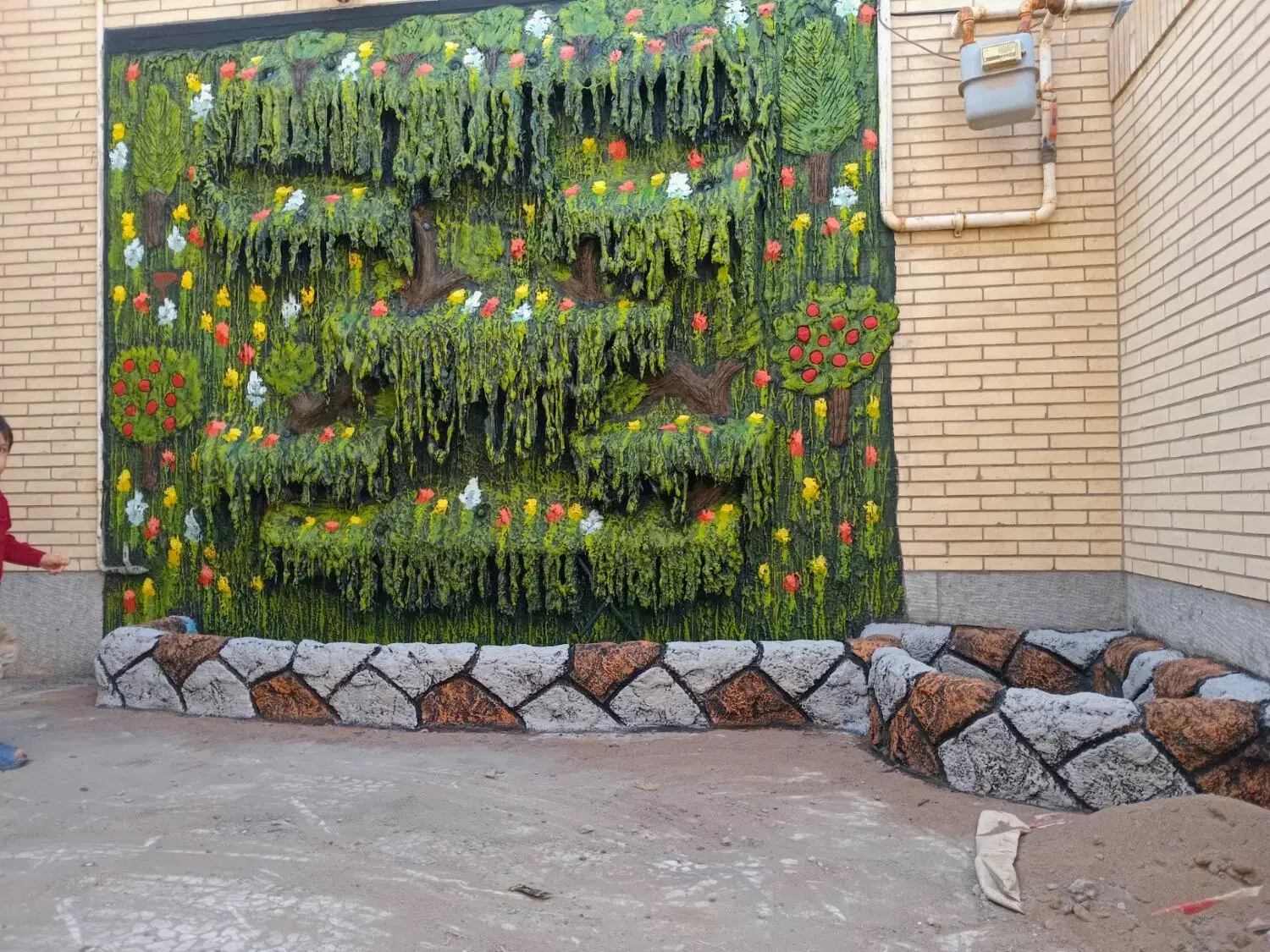 طر ح سنگ وچوب.سه بعدی برجسته.ابنما .الاچیق|خدمات پیشه و مهارت|رفسنجان, |دیوار