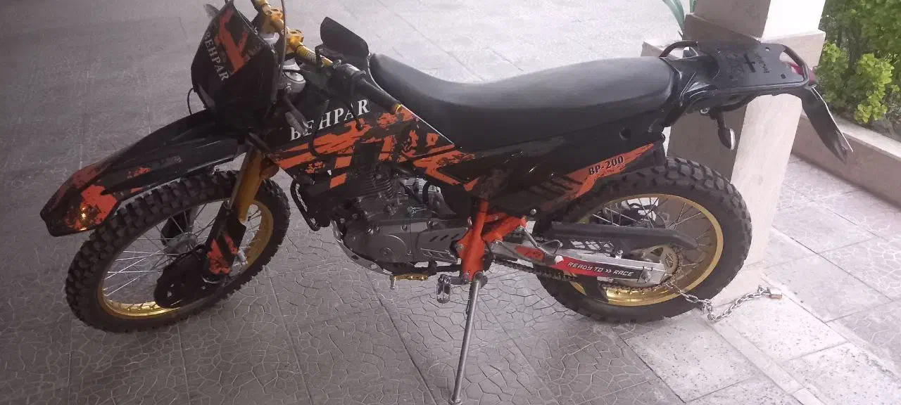 تریل بهپر ۲۰۰|موتورسیکلت|مشهد, هنرستان|دیوار