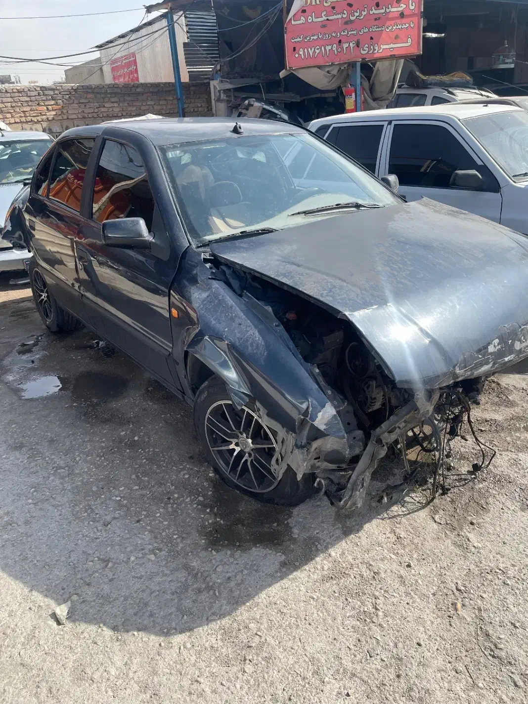 سمند LXمدل ۱۳۹۳ تصادفی|خودرو سواری و وانت|شیراز, محمدیه|دیوار