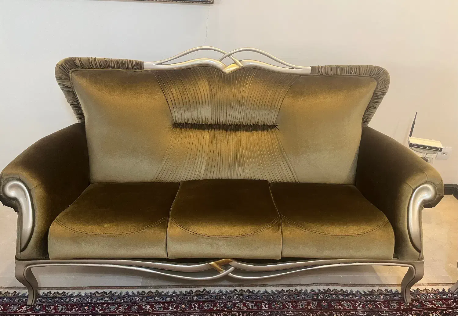 مبلمان و غذاخوری نیمه استیل درحد نو|مبلمان خانگی و میز عسلی|رویان, |دیوار