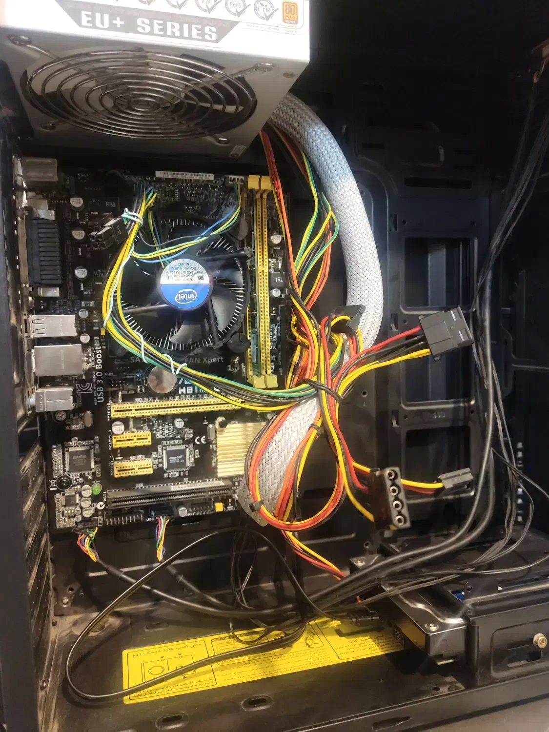 کیس کامپیوتر h81 با رم هشت 1600 ویندوز ده64|رایانه رومیزی|اصفهان, شهرک کاوه|دیوار