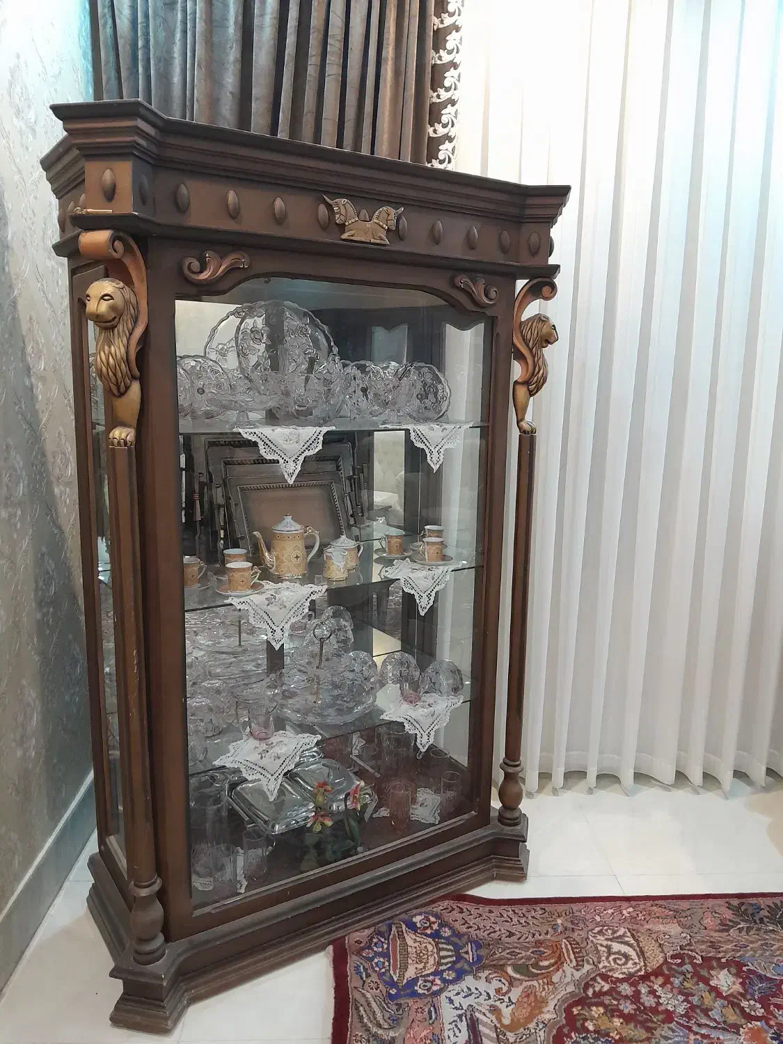 بوفه|بوفه، ویترین، کنسول|تربتحیدریه, آبشار|دیوار