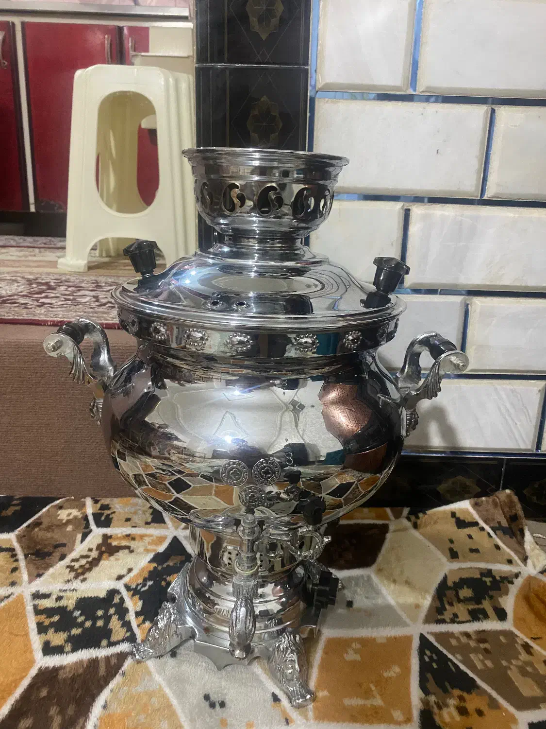 سماور گازی|سماور، چای‌ساز، قهوه‌ساز|نسیم‌شهر, |دیوار