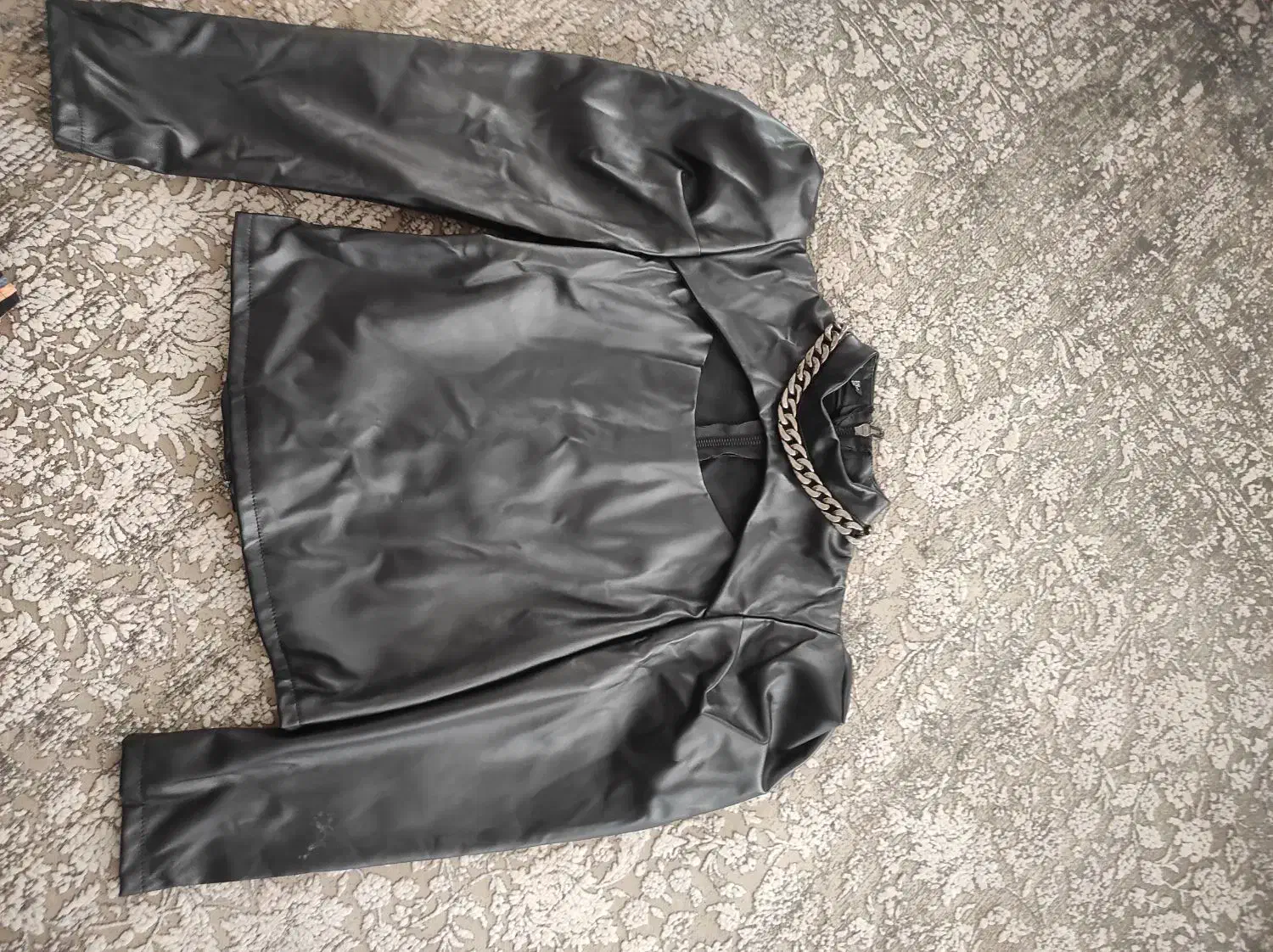 شومیز چرم کوتاه|لباس|تنکابن, |دیوار