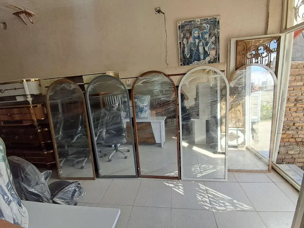 آینه قدی|آینه|سرپل ذهاب, |دیوار