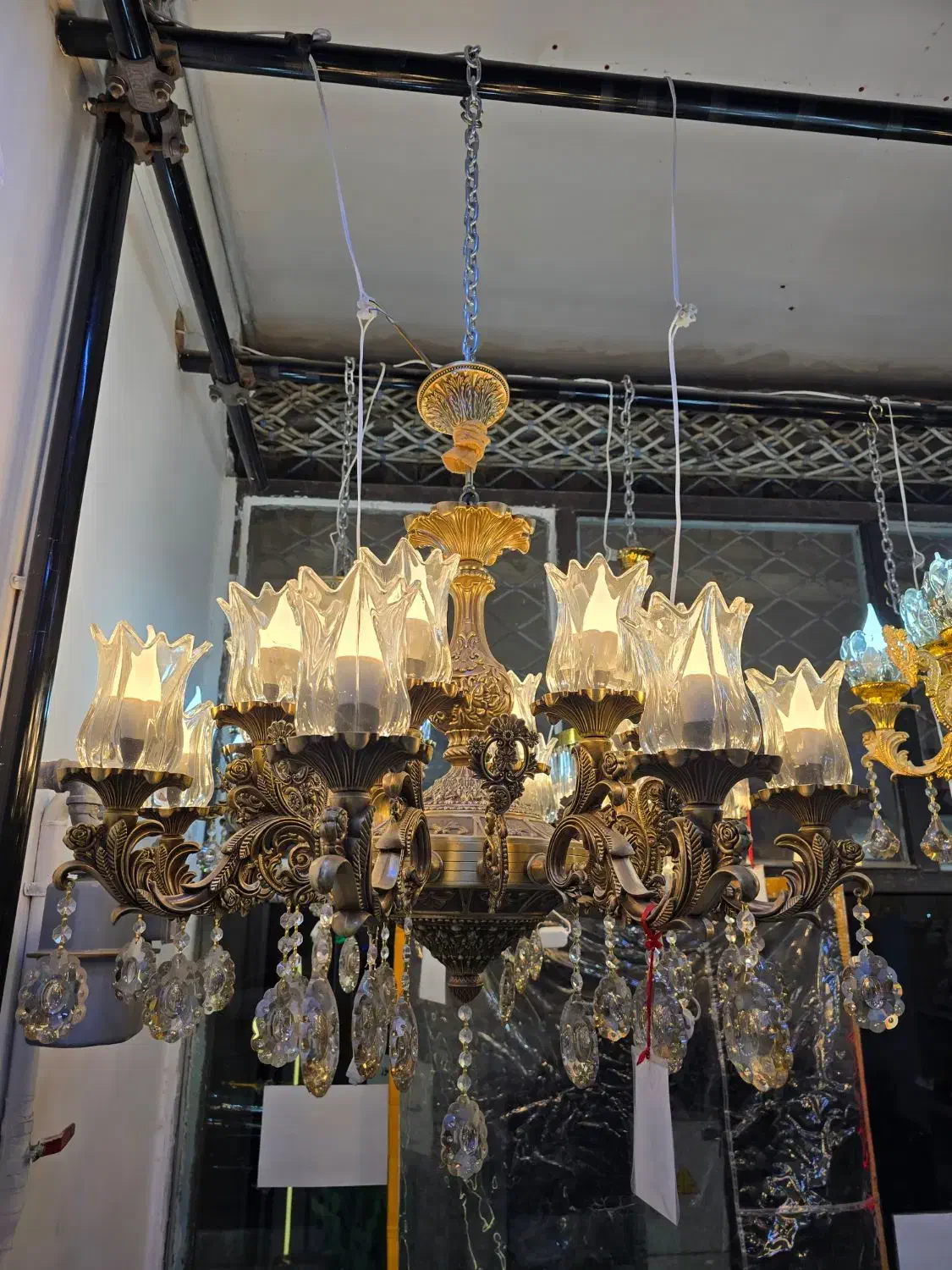 فروش لوستر شاه عباسی ۳ و ۵ و ۸ شاخه (نقد و چک)|لوستر و چراغ آویز|بیرجند, |دیوار