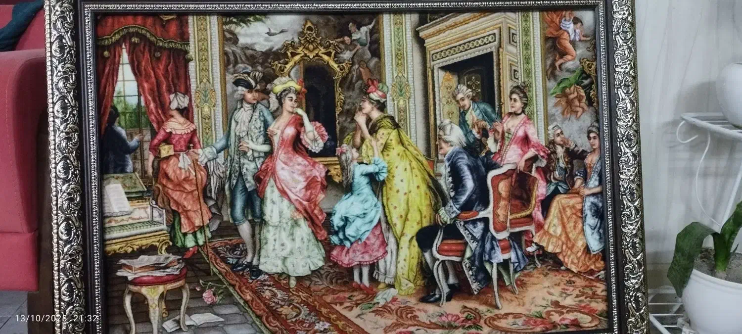 تابلو فرش چاپی|تابلو فرش|اصفهان, قلعه طبره|دیوار