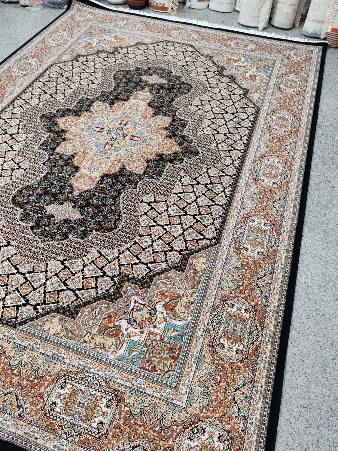 2تخته فرش 9متری 700 شانه سورمه ای آرتین|فرش|قم, نیروگاه|دیوار