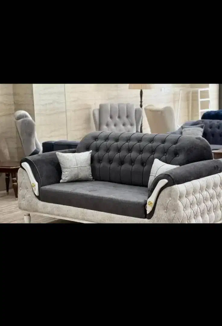 مبل چستر ۷ نفر|مبلمان خانگی و میز عسلی|الیگودرز, |دیوار