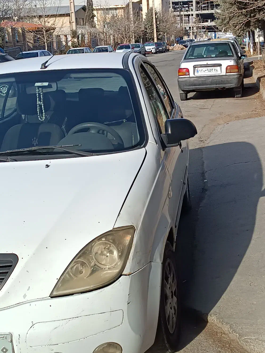 تیبا 2مدل93 سفید|خودرو سواری و وانت|هشتگرد, شهرک ریحانه|دیوار