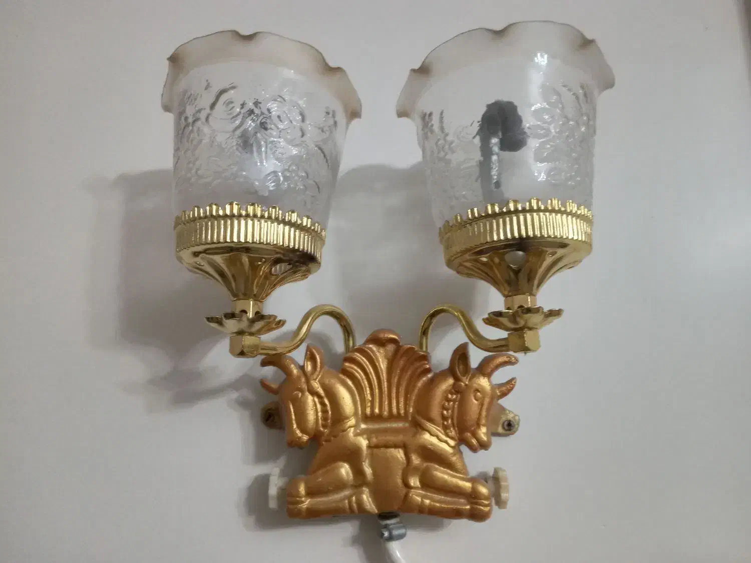 روشنایی گازی دو شعله|لامپ و چراغ|الوند, |دیوار