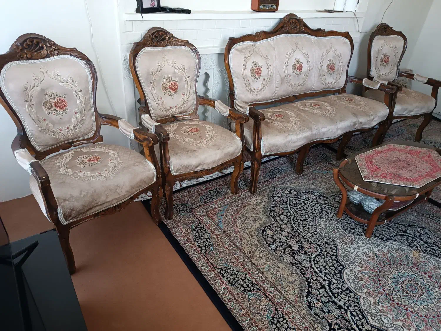 فروش مبل ۹ نفره|مبلمان خانگی و میز عسلی|کاشان, رسالت|دیوار