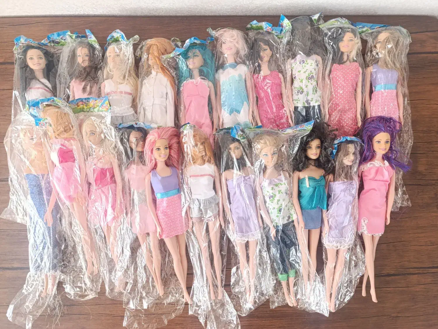 36 عدد عروسک باربی کله متل و باکسی|اسباب‌بازی بچه|تهران, منیریه|دیوار