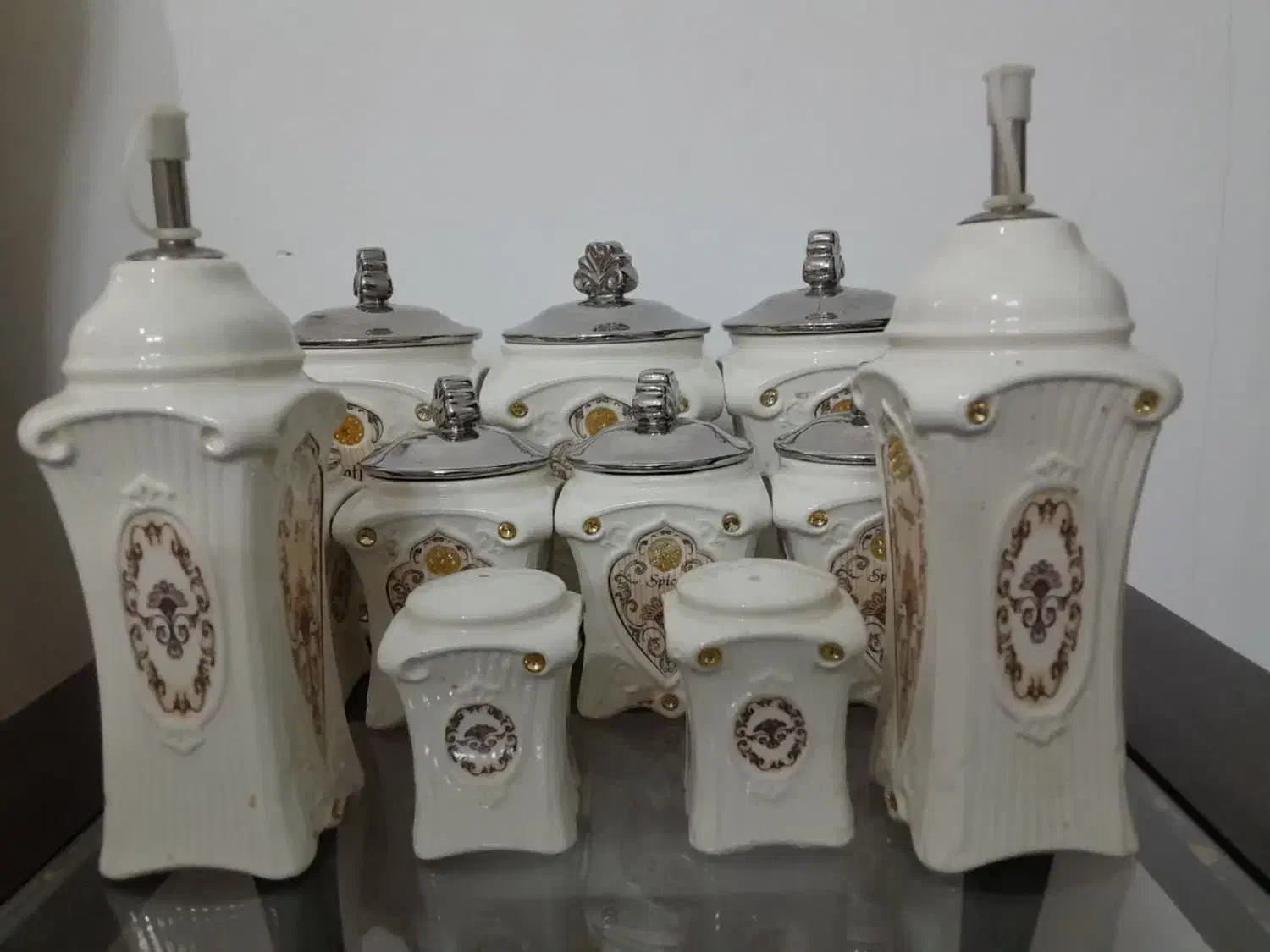 سرویس پا سماوری|ظروف سرو و پذیرایی|قم, حنیف نژاد|دیوار