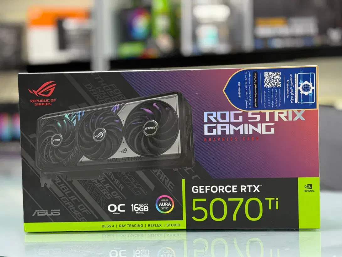 کارت گرافیک ایسوسAsus Rog Strix 5070ti/آکبند/تعداد|قطعات و لوازم جانبی رایانه|تهران, میدان ولیعصر|دیوار