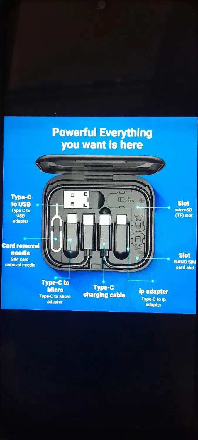پک کابل چند منظوره|لوازم جانبی موبایل و تبلت|قم, انصار‌الحسین|دیوار