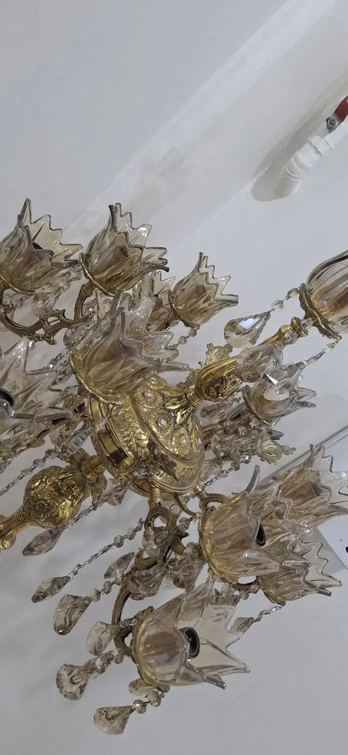 کنارسالنی ۱۳ لامپ ۶ شاخه|چراغ خواب و آباژور|تهران, شهرک شریعتی|دیوار