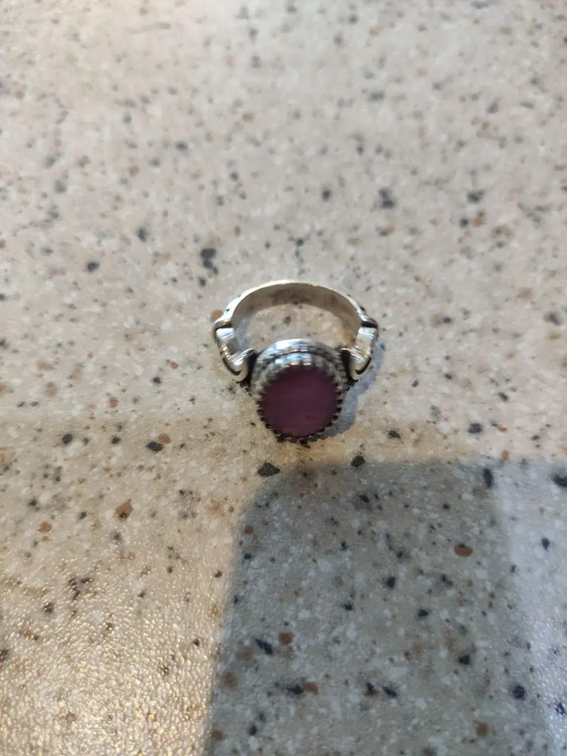 انگشتر یاقوت اصل با نقره عیاربالا،مناسب هدیه|جواهرات|همدان, |دیوار