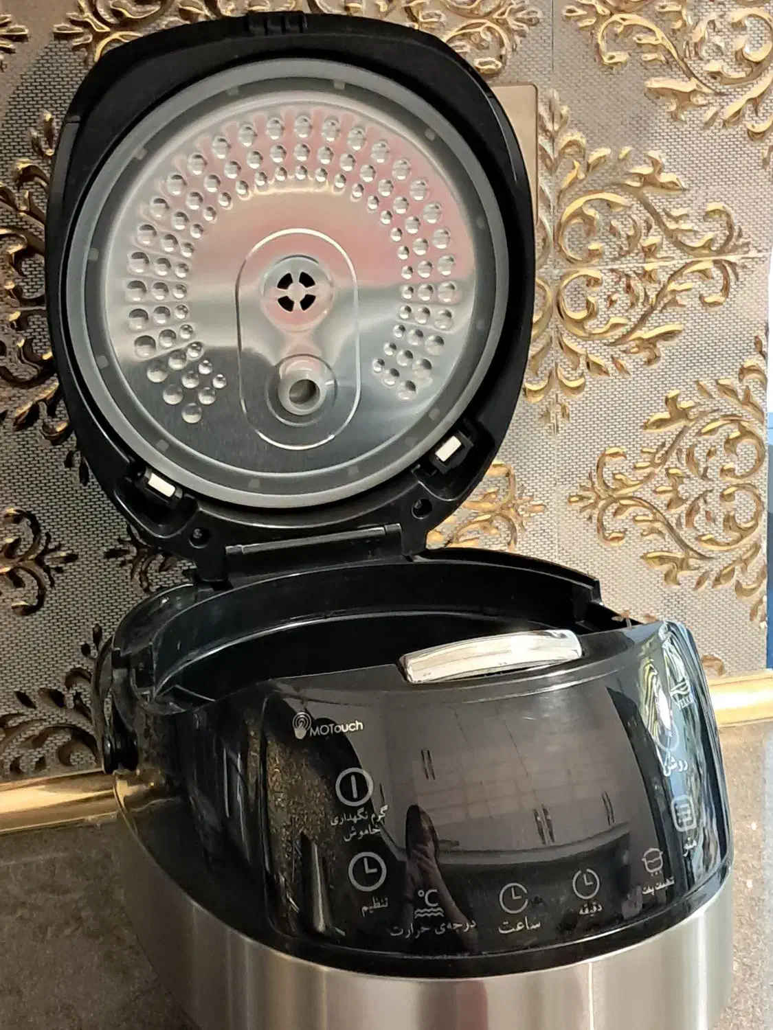 پلوپزدیجیتال لمسی یلی کن خارجی شیک وجدید۱۶ کاره|اجاق گاز و لوازم برقی پختوپز|گلبهار, شهر جدید گلبهار|دیوار