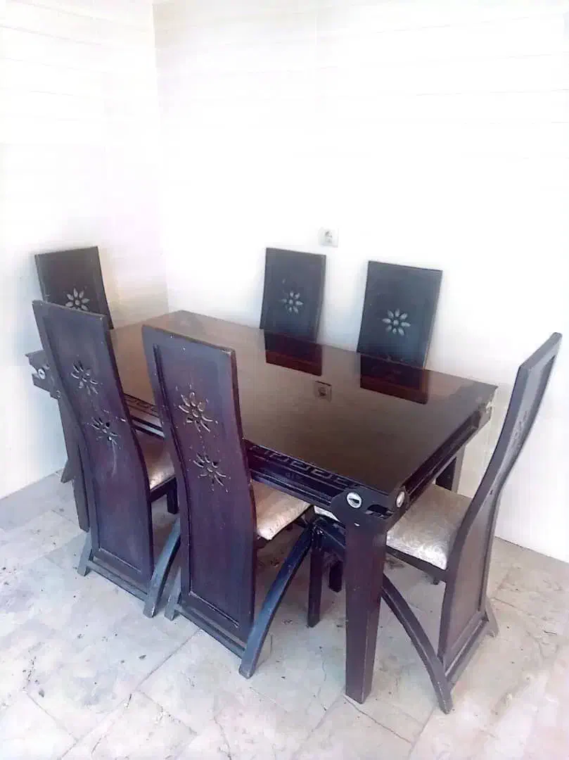 میز غذاخوری|میز و صندلی غذاخوری|خمین, |دیوار