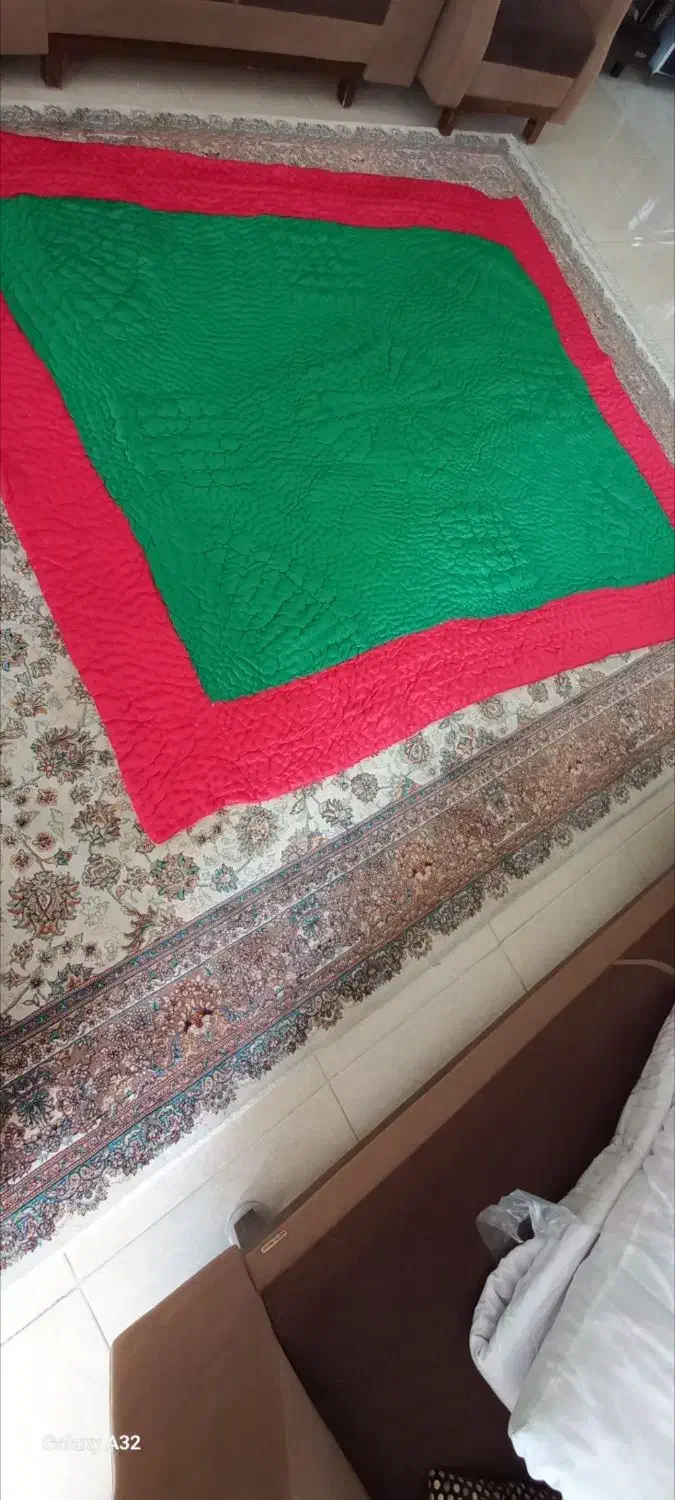 رختخواب دست دوز دونفره|رختخواب، بالش، پتو|نیریز, |دیوار