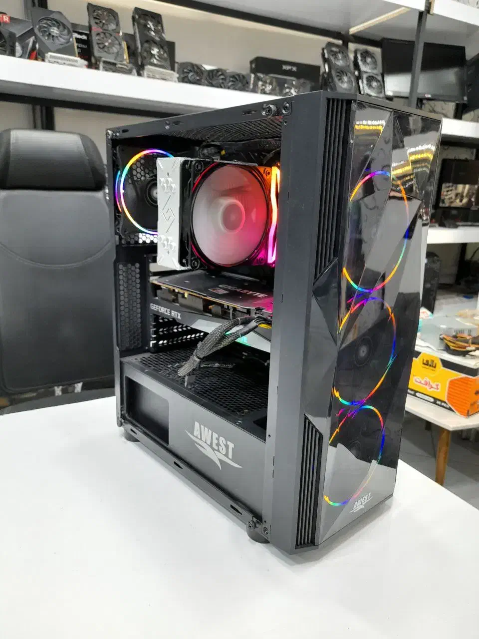 سیستم گینمینگ نسل ۱۲ با گرافیک RTX 3070|رایانه رومیزی|مشهد, ارشاد|دیوار