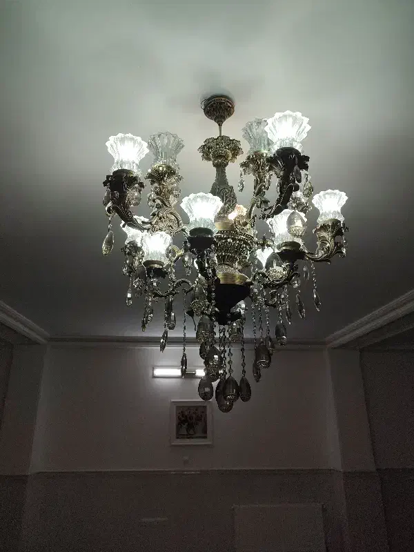 لوستر|لوستر و چراغ آویز|زنجان, |دیوار