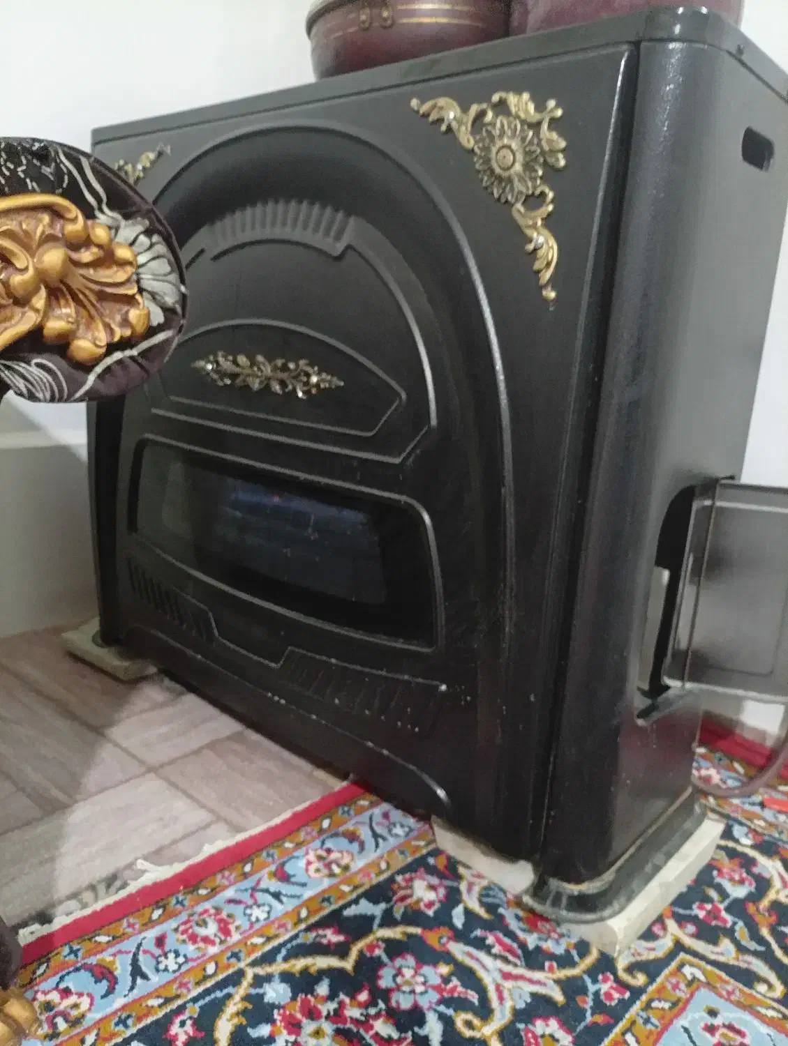 بخاری|بخاری، هیتر، شومینه|کهک, |دیوار