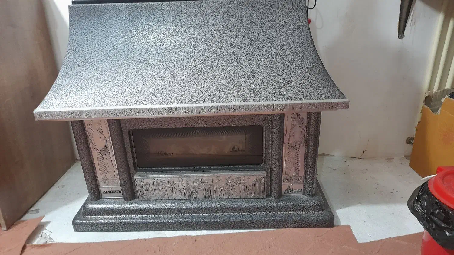 شومینه در حد نو و سالم|بخاری، هیتر، شومینه|اسکو, |دیوار