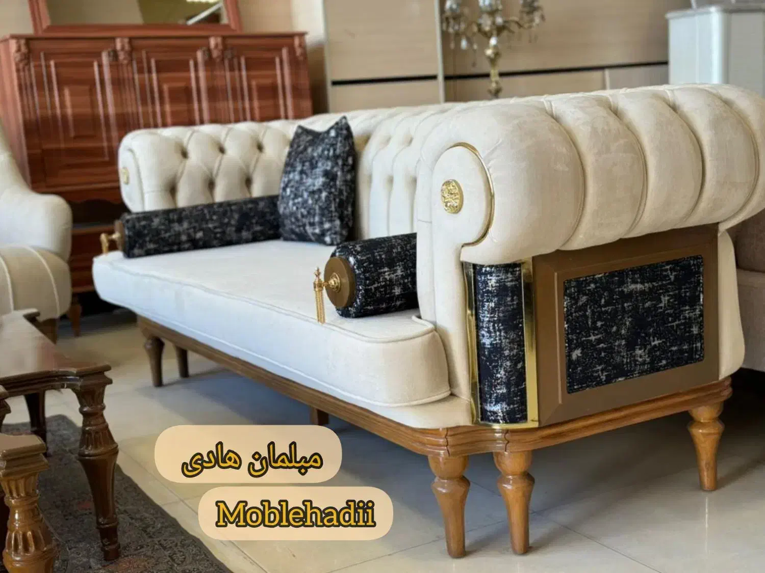 مبل چستر کاوالی مبلمان هادی|مبلمان خانگی و میز عسلی|زنجان, |دیوار