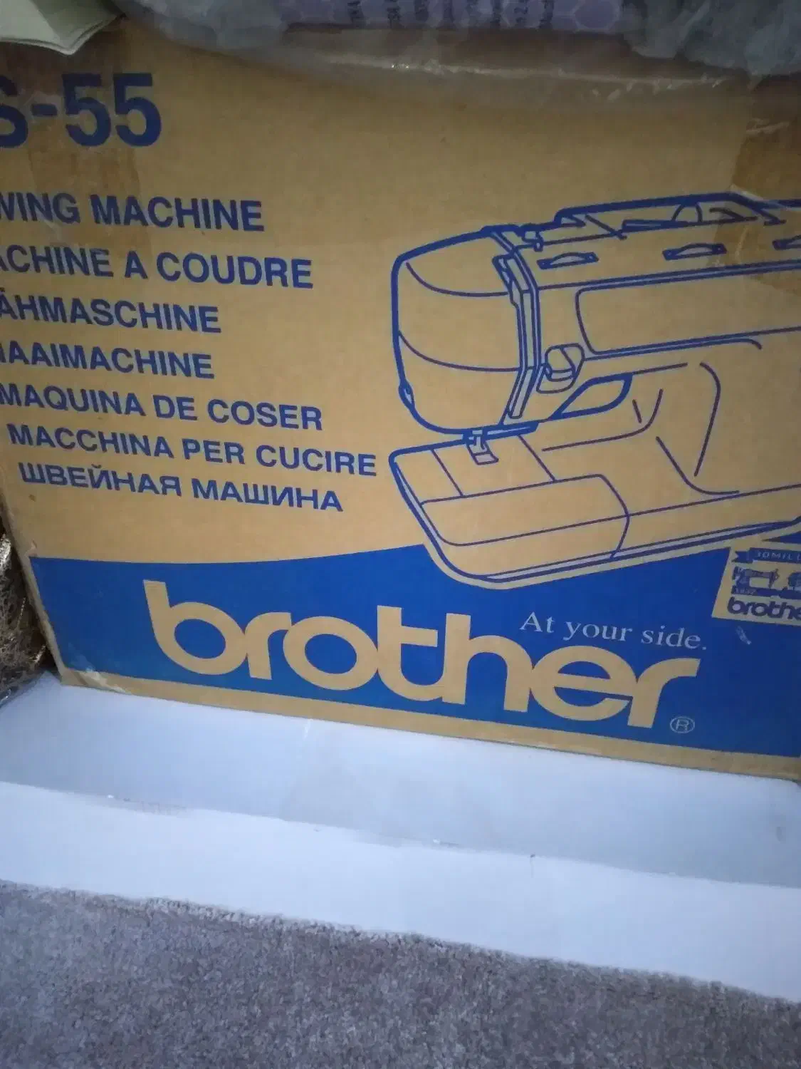 چرخ خیاطی برادر مدل ps55|چرخ خیاطی و ریسندگی|قم, شهرک سازمان آب|دیوار