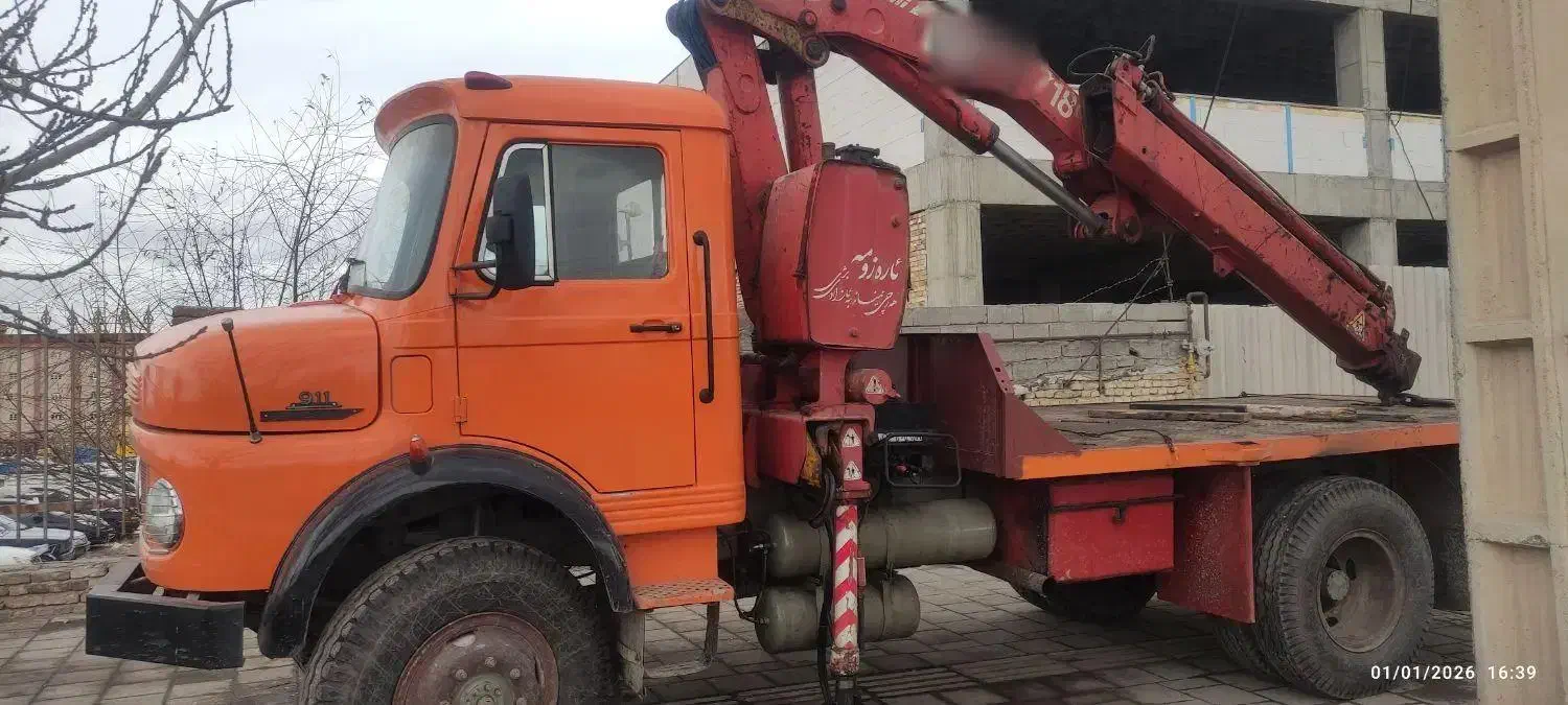 جرثقیل بنز اشمیتز 911|خودرو سنگین|ارومیه, |دیوار