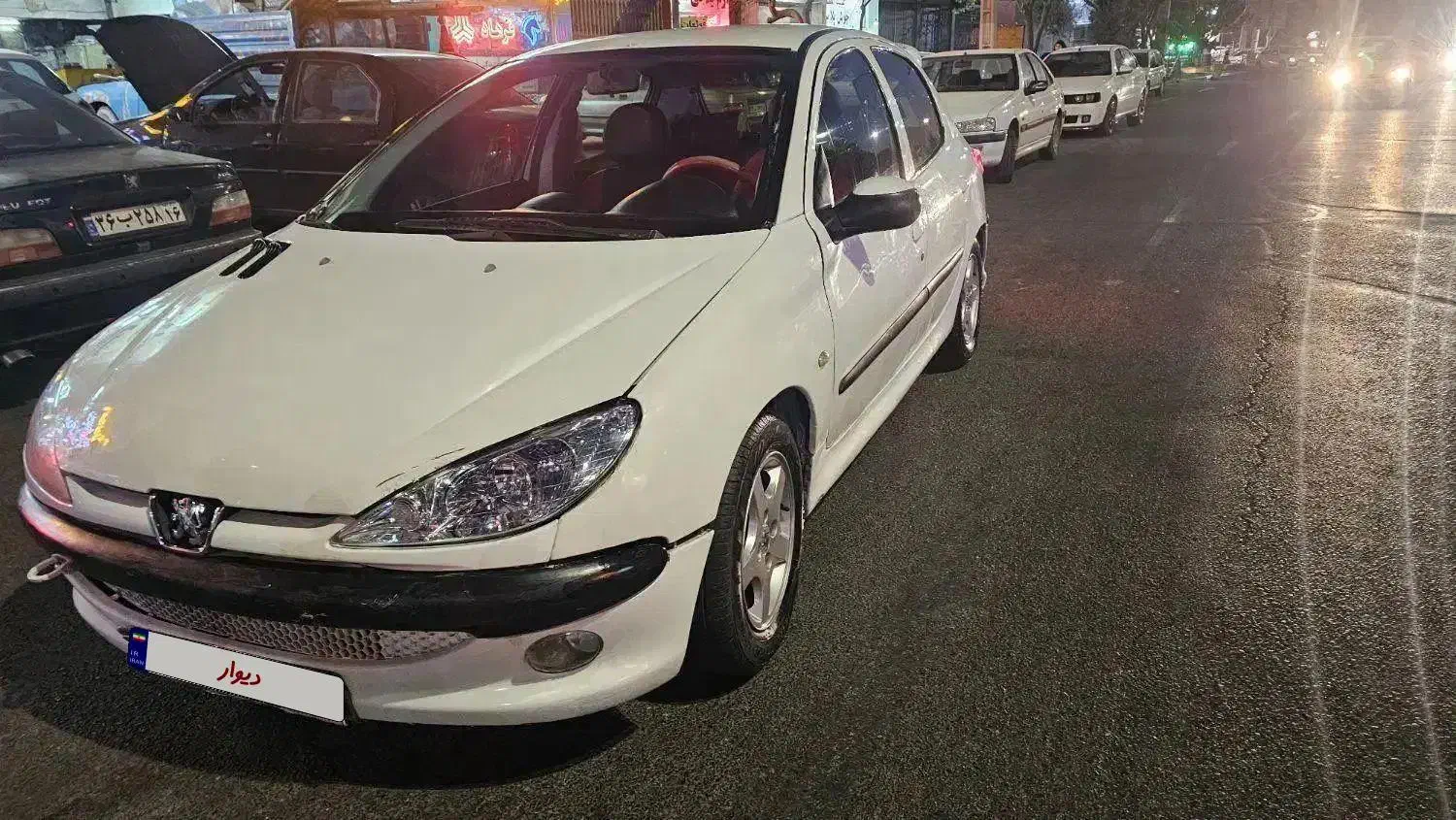 پژو 206 مدل ۸۸|خودرو سواری و وانت|قم, پردیسان|دیوار