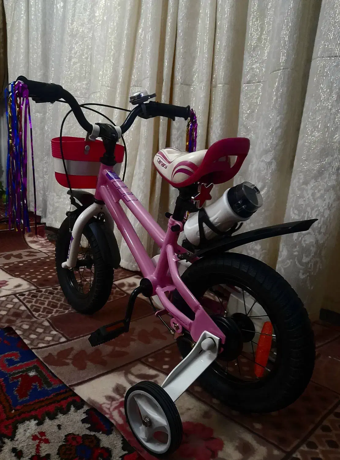 درحدنونو دیسکدار ژاپنی 12قناری باسند فروشگاهی|دوچرخه، اسکیت، اسکوتر|تبریز, |دیوار